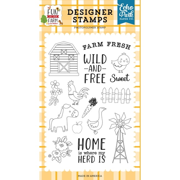 Fun On The Farm: Wild and Free Stamp Set