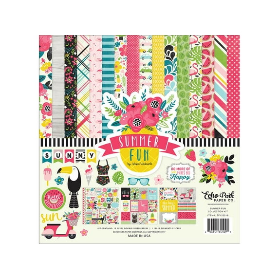 Echo Park Summer Fun Collection Kit 12x12