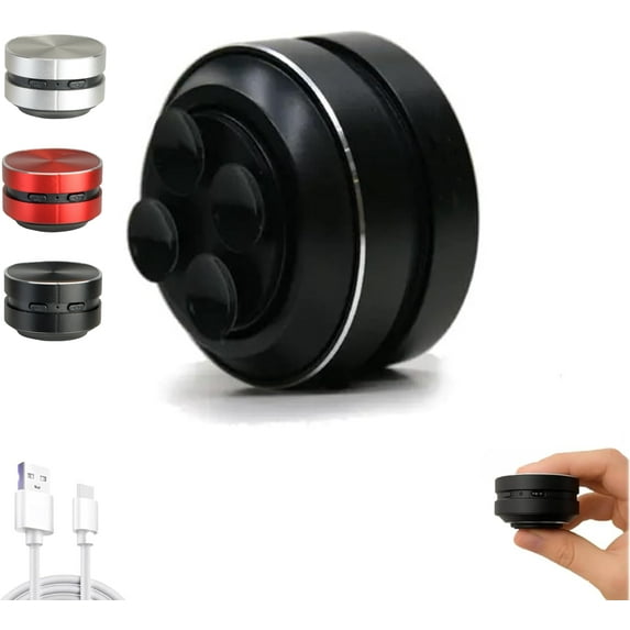 Echo Pod Speaker, Echo Pod Shower Speaker, Music Player with Suction Cup for Bath, Home, Outdoor, Travel (Black*1pcs)