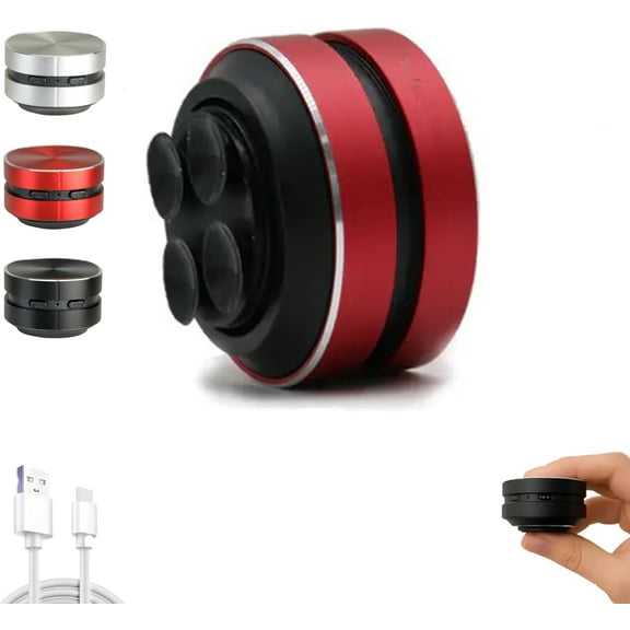 Echo Pod Speaker, Echo Pod Shower Speaker, Music Player with Suction Cup for Bath, Home, Outdoor, Travel (Red*1pcs)