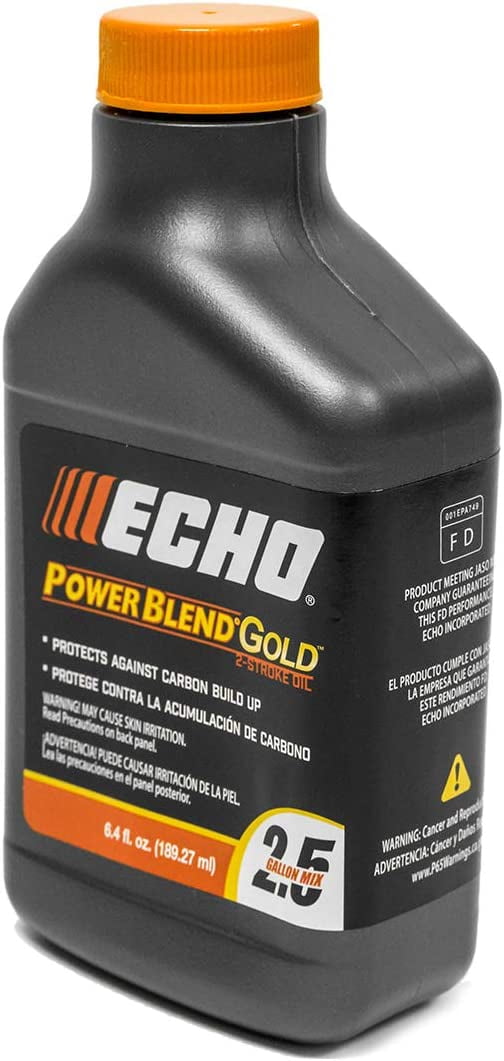 Echo PowerBlend Gold 2 Stroke Engine Oil 6 4 Oz Bottle 50 1 Mix For 2 5 echo-powerblend-gold-2-stroke-engine-oil-6-4-oz-bottle-50-1-mix-for-2-5