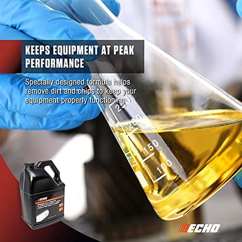 Echo Products 6459007 Power Chainsaw Bar and Chain Oil Power Equipment Lubricant for Professional and Home Use, High-Performance Lubricating Formula for Minimizing Resin Build-Up 1