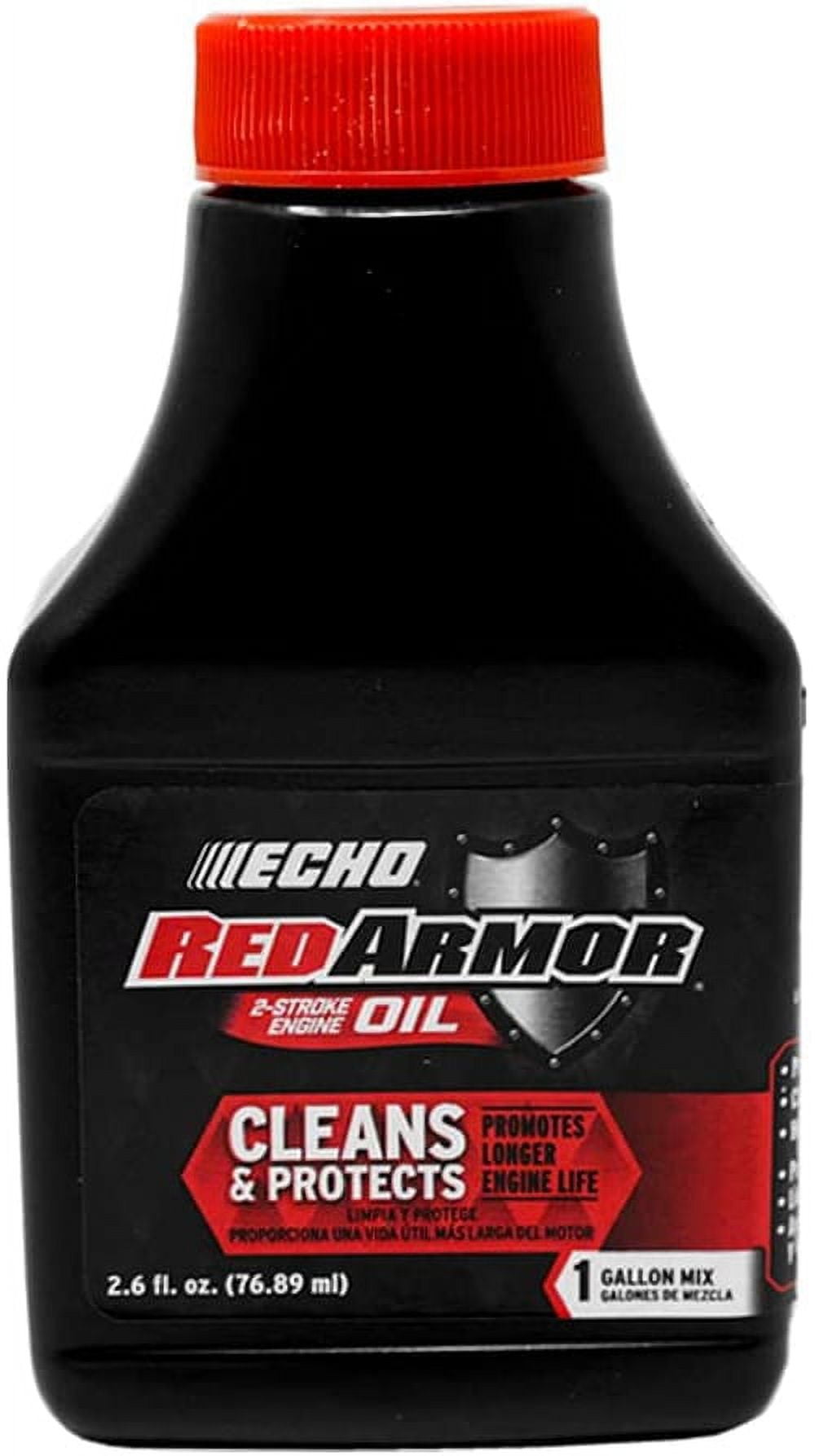 Echo Red Armor 2Stroke Engine Oil 2.6 oz Bottle 501 Mix for 1 Gallon