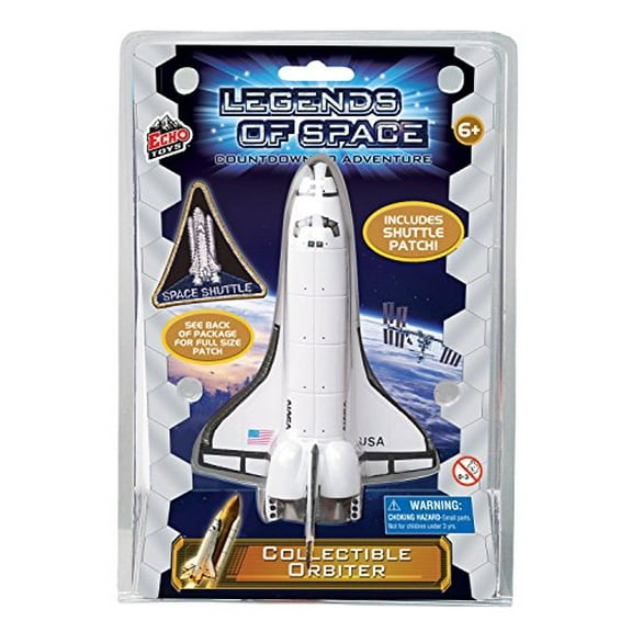 Echo Toys Legends of Space - Collectible Space Shuttle Orbiter with Patch