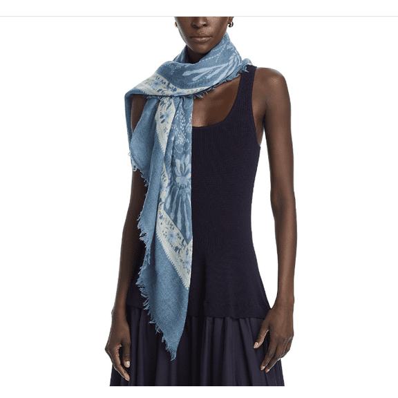 Echo Vintage Decorative Floral Square Scarf