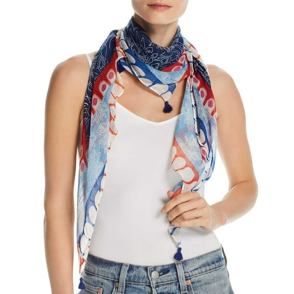 Echo Women’s Deloraine Floral Print Scarves, Navy