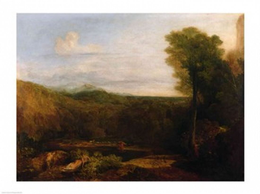 Echo and Narcissus c1804 Canvas Art - JMW Turner (24 x 18)