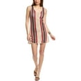 thumbnail image 1 of Echo womens  Adirondack Stripe Dress, s, Brown, 1 of 3