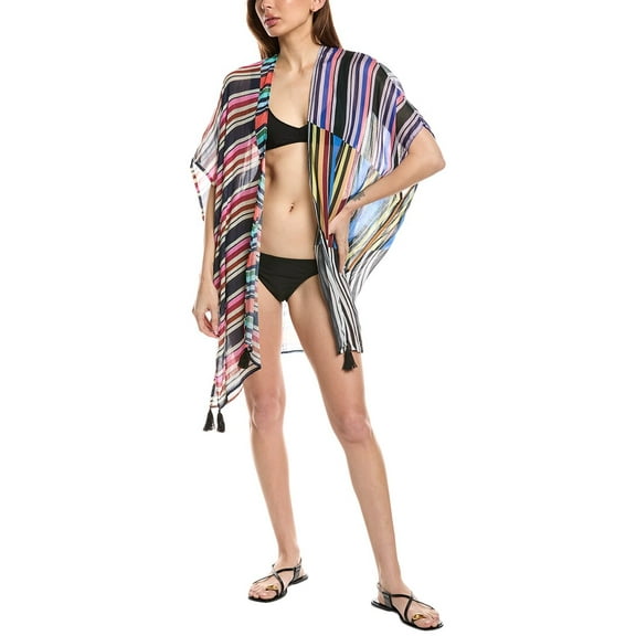 Echo womens  Salon Stripe Duster, os, Blue