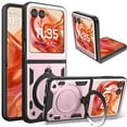 EchoMart for Motorola Razr 2025 Case with Ring Holder Kickstand, Hybrid