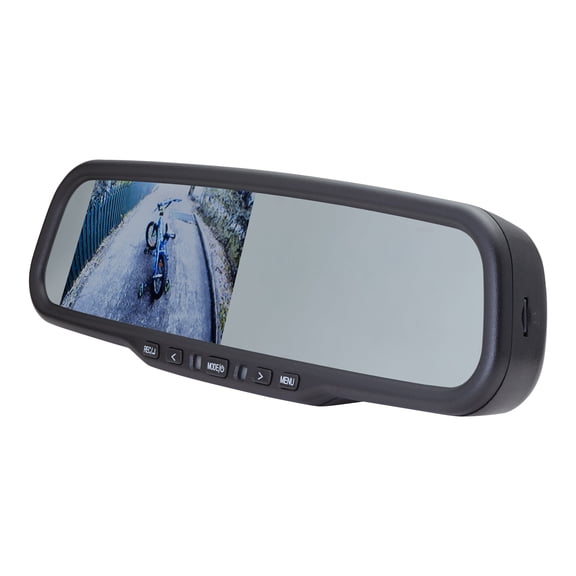 EchoMaster - Replacement Mirror with Front Camera and DVR - Black