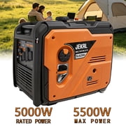 EchoNexus 5000W Lighweight Portable Power Station,Quiet Portable Inverter Generators for Home Use,Outdoor Camping,Emergencies,Rv And Home Essentials