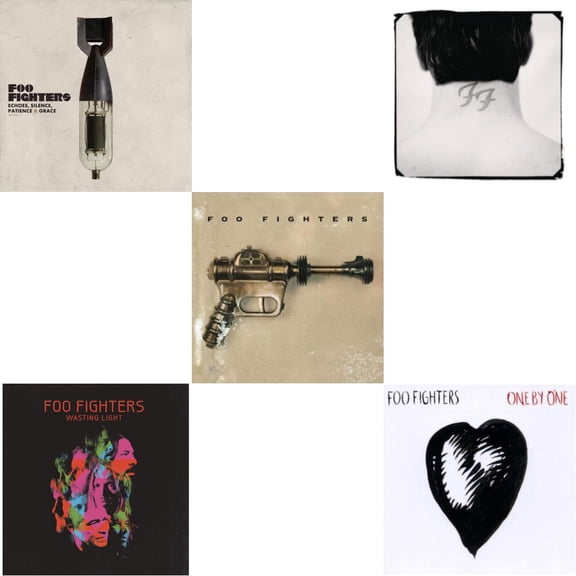 Echoes Silence Patience & Grace & Wasting Light (2LP/Dl Card/Gatefold) & Foo Fighters (Dl Card) & There Is Nothing Left To Lose (2LP/Dl Card) & One By One (2LP/Dl Card)