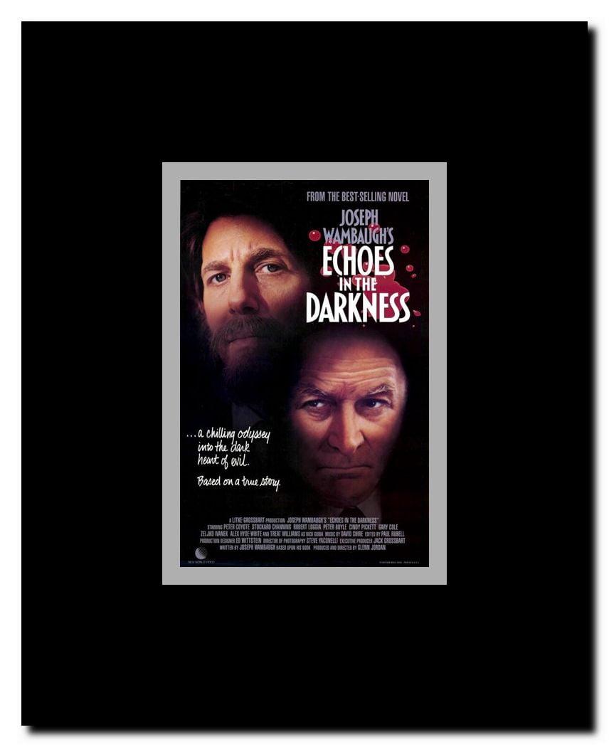 Echoes in the Darkness Framed Movie Poster