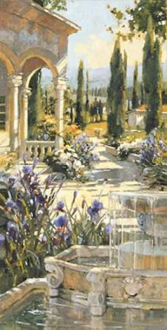 Echoes of Tuscany 1 Canvas Art - Marilyn Simandle (10 x 20)