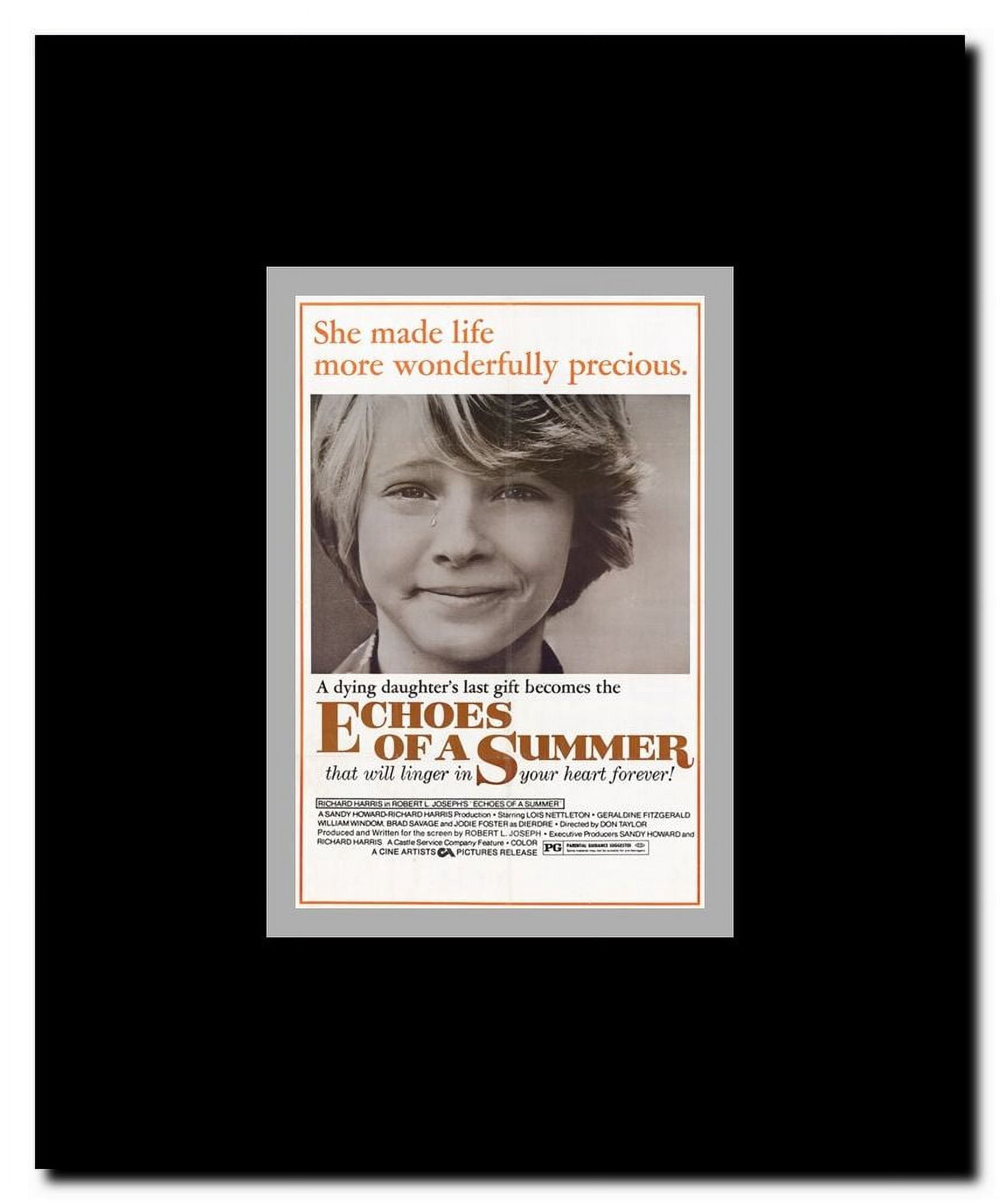 Echoes of a Summer Framed Movie Poster