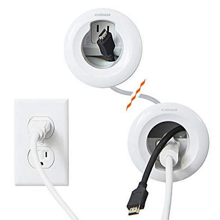 In-Wall Cable Management Kit-Hide TV Power Cables & Low Voltatge