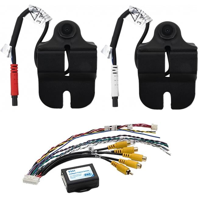 Echomaster Blind Spot Camera Kit for 2018C Jeep Wrangler JL & 2020C Gladiator