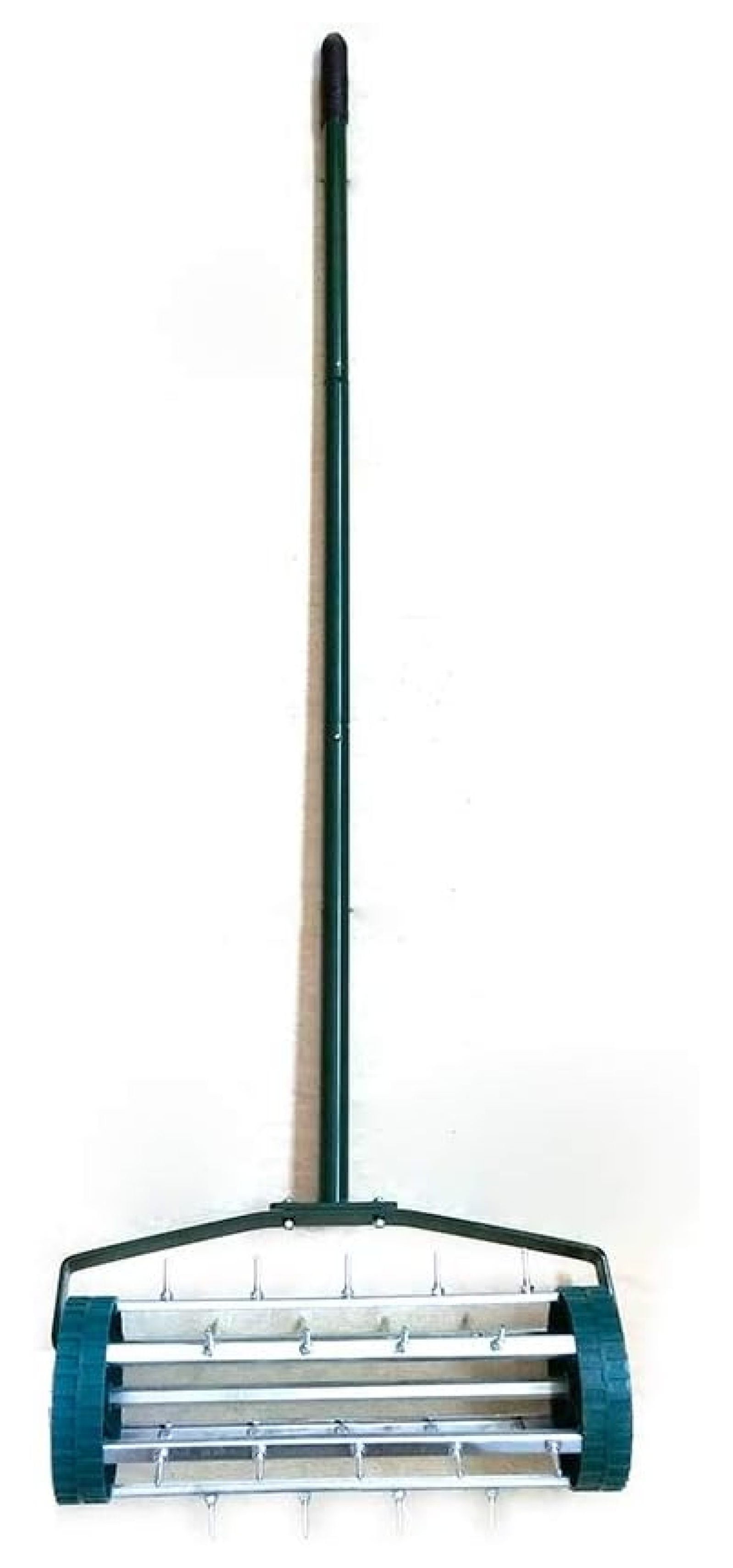 Echoworld Manual Lawn Aerators,Rolling Lawn Aerator Garden Yard Push Tine Heavy Duty Spike Soil