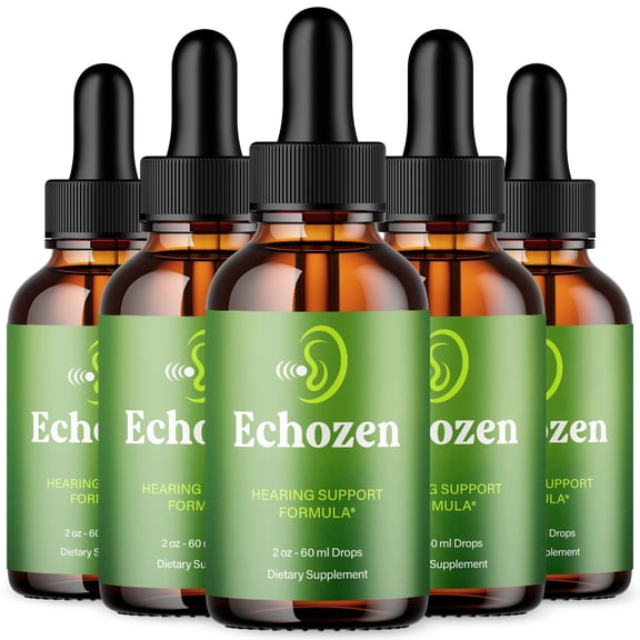 Echozen Ear Health Support Drops Natural Formula Healthy Hearing Supplement Echo Zen 150 Servings