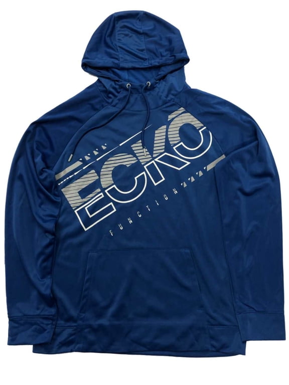 Ecko Mens Blue & Gray Hoodie Jacket Small