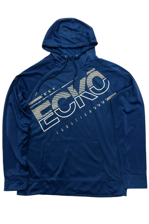 Ecko Mens Blue & Gray Hoodie Jacket Small