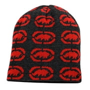 قبعة Ecko Unltd Beanie Knit مع Rhino Logo Allover Gray