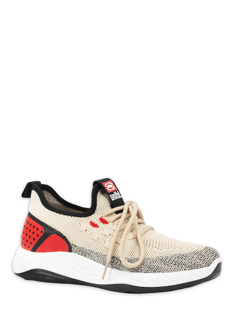 Ecko Boys Athletic Sneakers, Size Beige/Red, Lightweight