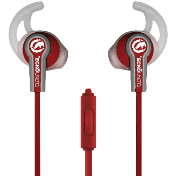 Ecko Unltd. EKU-FSE-RD Fuse Sport Earbuds with Microphone (Red)