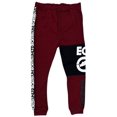 thumbnail image 1 of Ecko Unltd Men's Colorblock Puff Print Red Marled Fleece Jogger Sweatpants (Medium, Red Marled), 1 of 4