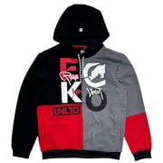 Ecko Unltd Men's Colorblock Pullover Fleece Hoodie X-Large, Grey Marled