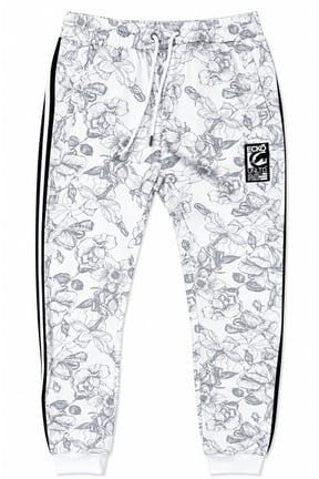 Ecko Unltd Men's Fleece Jogger Pants-White, Size S