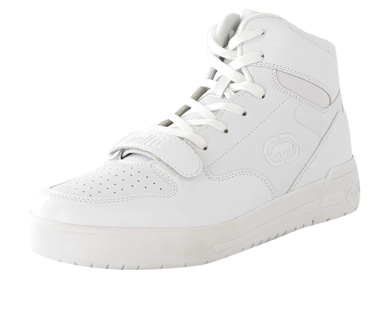 Ecko Unltd Steven Rainbow Check Canvas Suede Hightop Sneakers 9 Men JUNA Cognac Suede Low-Top Lace-Up Stripe Men main image 3