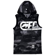Ecko Unltd Mens Hoodie T-Shirt Broad Stroke Camo Sleeveless Tee Medium, Night Camo