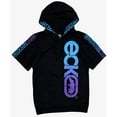 thumbnail image 1 of Ecko Unltd Men's Hoodie T-Shirt Logo Tape Ribbon Short Sleeve Tee (Small, Black), 1 of 4