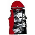 thumbnail image 1 of Ecko Unltd Men's Hoodie T-Shirt Stitch Panel Sleeveless Tee (Small, Red), 1 of 4