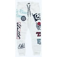 thumbnail image 1 of Ecko Unltd Men's Sweatpants Assorted Graphics Fleece Jogger (X-Large, White), 1 of 4