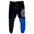 thumbnail image 1 of Ecko Unltd Men's Sweatpants Coloblock Panel Stitched Fleece Jogger (Small, Imperial Blue/Black), 1 of 5