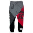thumbnail image 1 of Ecko Unltd Men's Sweatpants Colorblock Wolrd Famous Fleece Jogger (Small, Red/Heather Grey/Black), 1 of 5