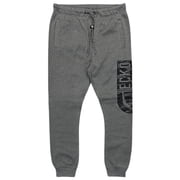Ecko Unltd Mens Sweatpants Embroidered Camo Logo Charcoal Heather Fleece Jogger X-Large, Grey