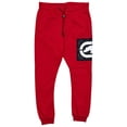 thumbnail image 1 of Ecko Unltd Men's Sweatpants Embroidered Logo Patch Fleece Jogger (Medium, Red), 1 of 4