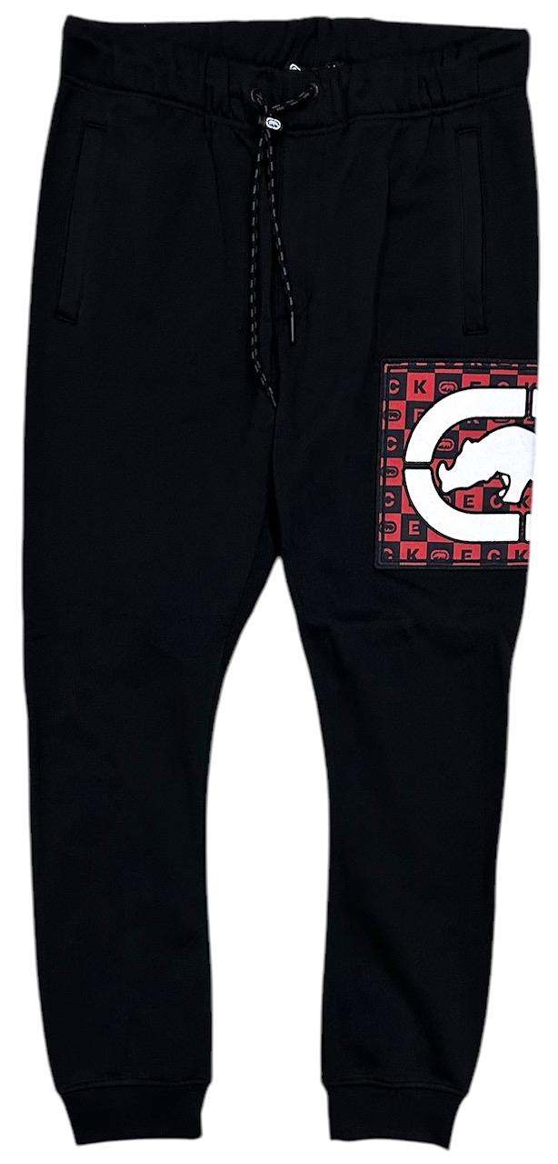 Ecko Uomo Pantaloni Da Jogging In Cotone Firma - Nero, Blu, Grigio, Taglia M