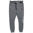 thumbnail image 1 of Ecko Unltd Men's Sweatpants Embroidered Vertical Logo Fleece Jogger (Large, Grey Marled), 1 of 5