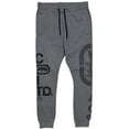 thumbnail image 1 of Ecko Unltd Men's Sweatpants Puff Print Heather Grey Marled Fleece Jogger (Small, Grey Marled), 1 of 5