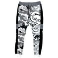 thumbnail image 1 of Ecko Unltd Men's Sweatpants Side Coloblock Camo Fleece Jogger (Small, White), 1 of 4