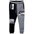 thumbnail image 1 of Ecko Unltd Men's Sweatpants Split Panel World Famous Fleece Jogger (Medium, Black/Grey Marled), 1 of 2