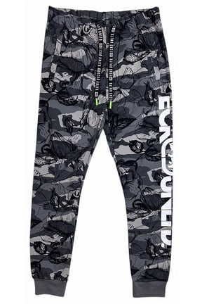 Ecko Unltd Men's Sweatpants Tropical Print Street Camo Fleece Jogger (Medium, Street Camo)
