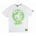 thumbnail image 1 of Ecko Unltd Men's T-Shirt Paint Drip Double Sided Short Sleeve Tee (Small, White), 1 of 3