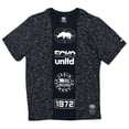 thumbnail image 1 of Ecko Unltd Men's T-Shirt Puff Print Colorblock Spacedye Crewneck Tee (Medium, Black Spacedye), 1 of 3