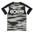 thumbnail image 1 of Ecko Unltd Men's T-Shirt Tie Dye Panel Stitched Short Sleeve Tee (Small, Black Tie Dye), 1 of 3